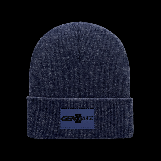 TRADITIONAL CUFFED BEANIE - denim