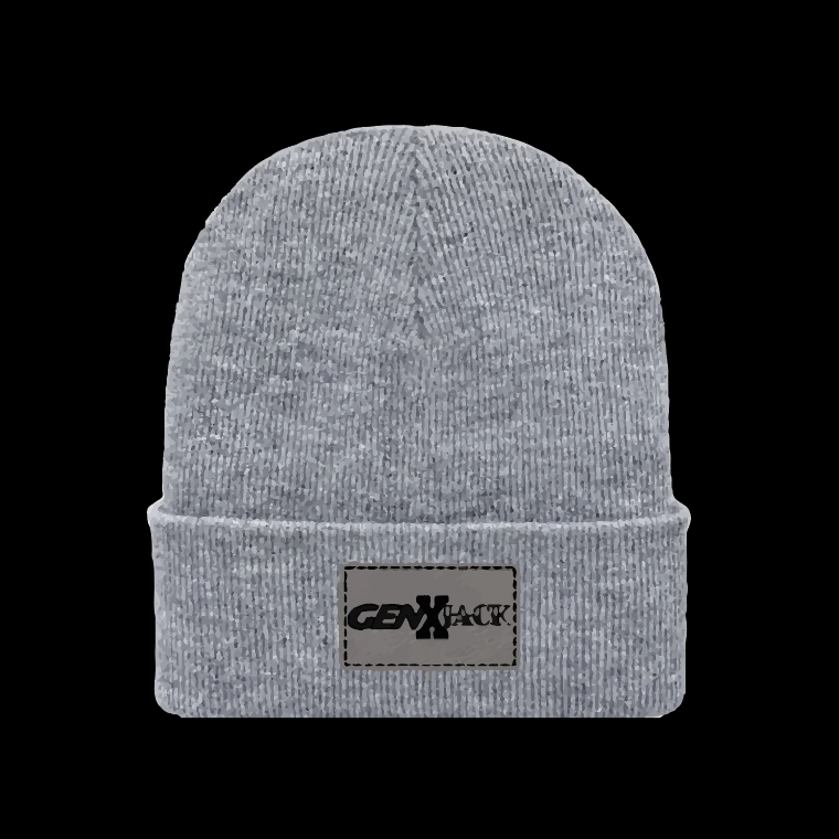 TRADITIONAL CUFFED BEANIE gray