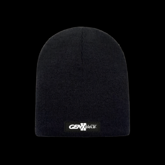 TRADITIONAL UNCUFFED BEANIE black