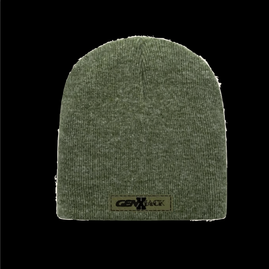 TRADITIONAL UNCUFFED BEANIE green